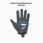 Daxys Breathable Cycling Gloves [Full Finger]-Large